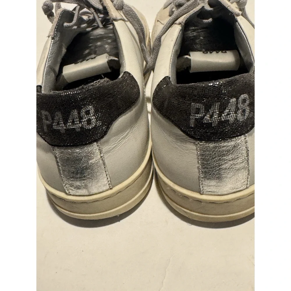 P448 John Sneaker women's size 42 glitter heel NEW surf streetwear luxury